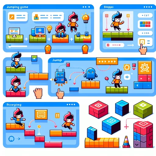 how to make a jumping game on scratch