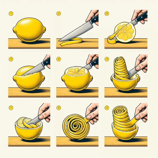 how to make a lemon twist