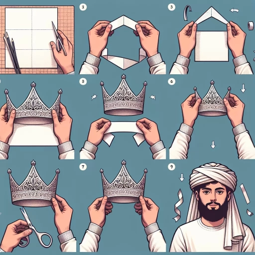 how to make a paper crown