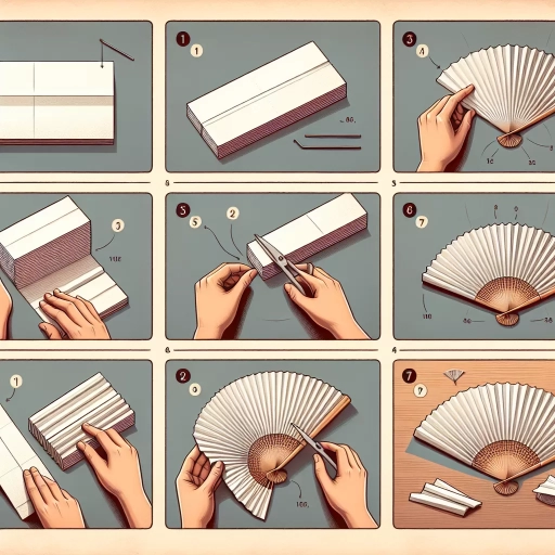 how to make a paper fan