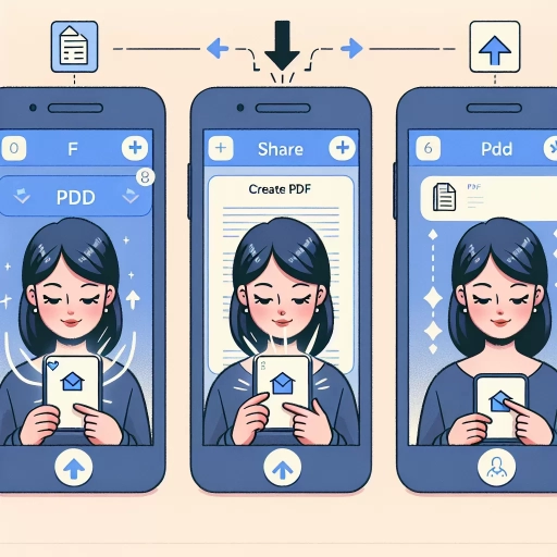 how to make a pdf on iphone