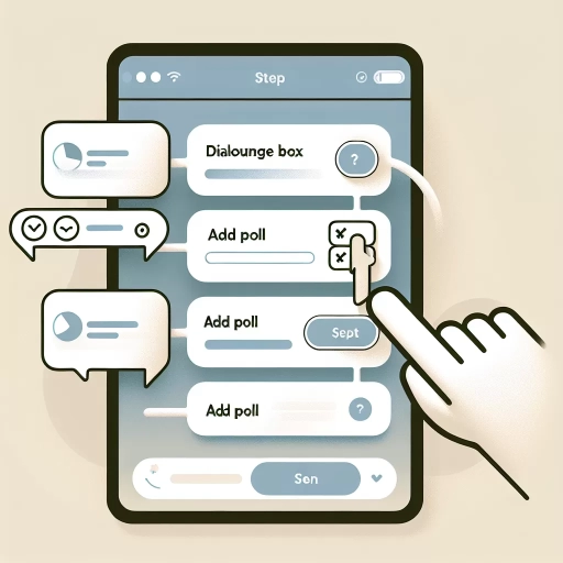 how to make a poll on messenger