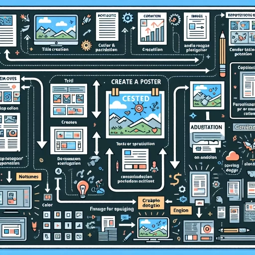 how to make a poster on word