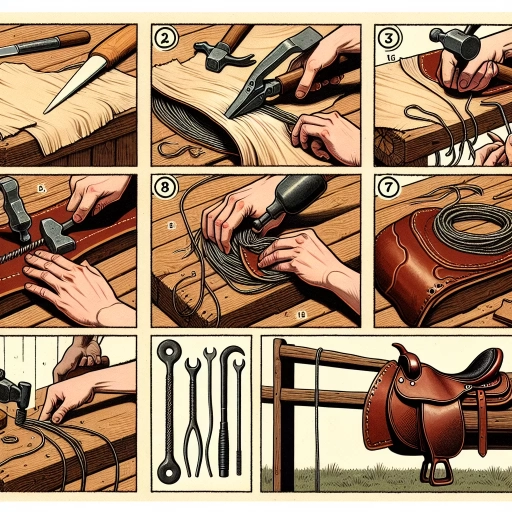 how to make a saddle