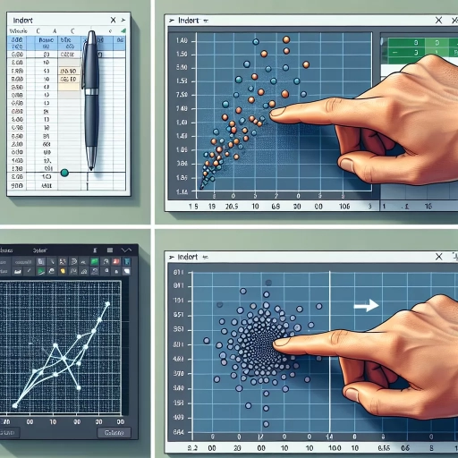 how to make a scatter plot in excel