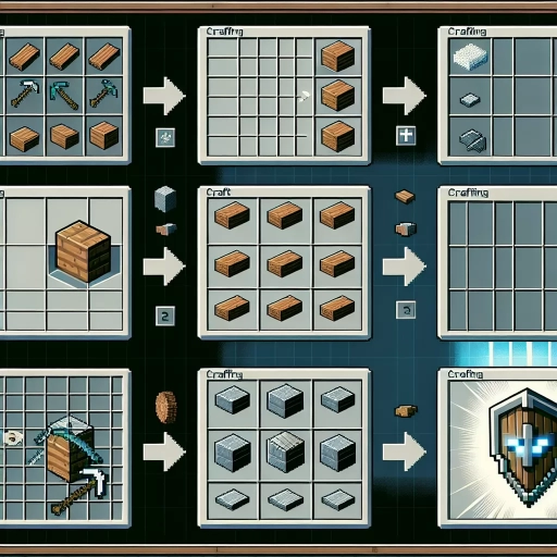 how to make a shield in minecraft