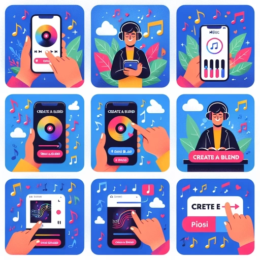 how to make a spotify blend
