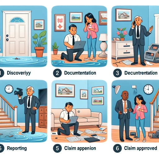 how to make a successful water leak insurance claim