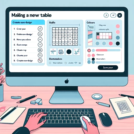 how to make a table in canva