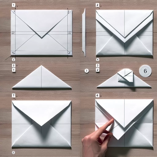 how to make an envelope with printer paper