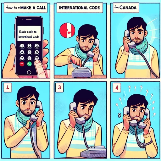 how to make an international call from canada