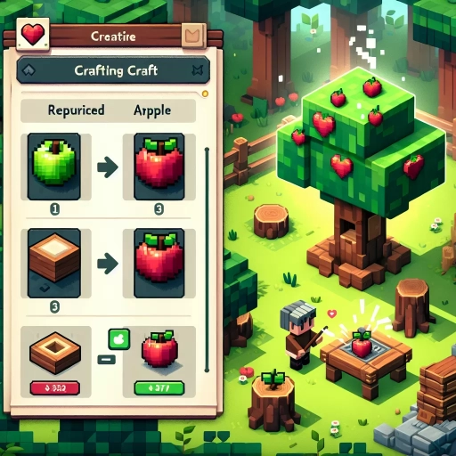 how to make apple in infinite craft