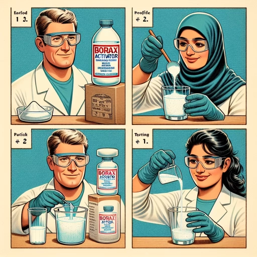 how to make borax activator
