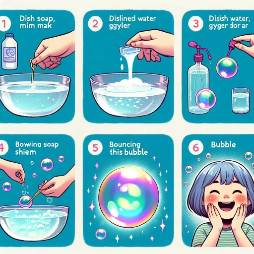 how to make bouncing bubbles
