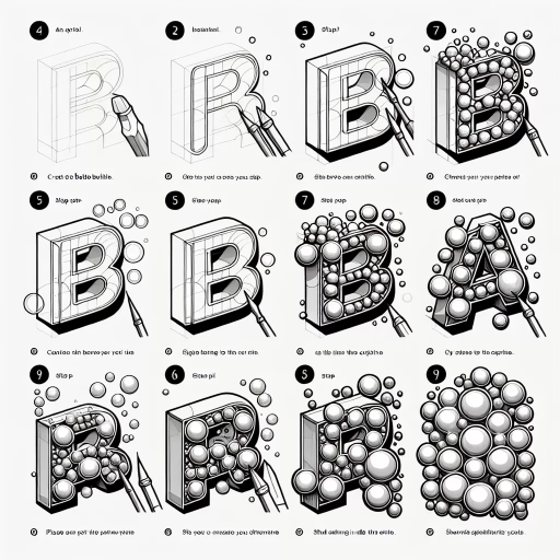 how to make bubble letters