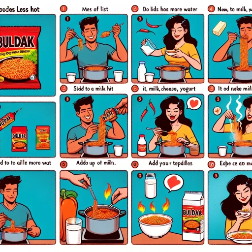 how to make buldak noodles less spicy