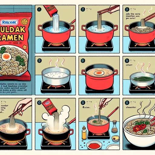 how to make buldak ramen
