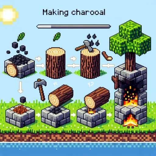 how to make charcoal in minecraft