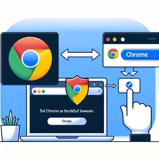 how to make chrome default browser