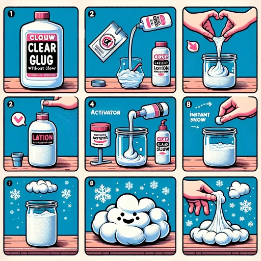 how to make cloud slime without instant snow