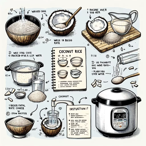 how to make coconut rice in rice cooker