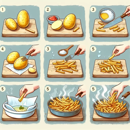how to make crispy french fries with cornstarch