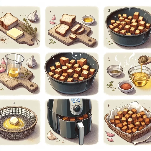 how to make croutons in an air fryer