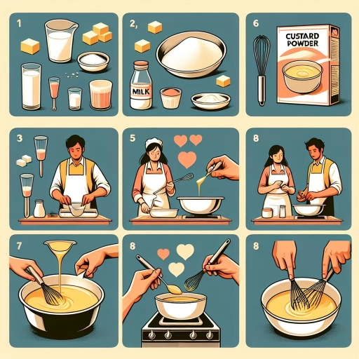 how to make custard with custard powder