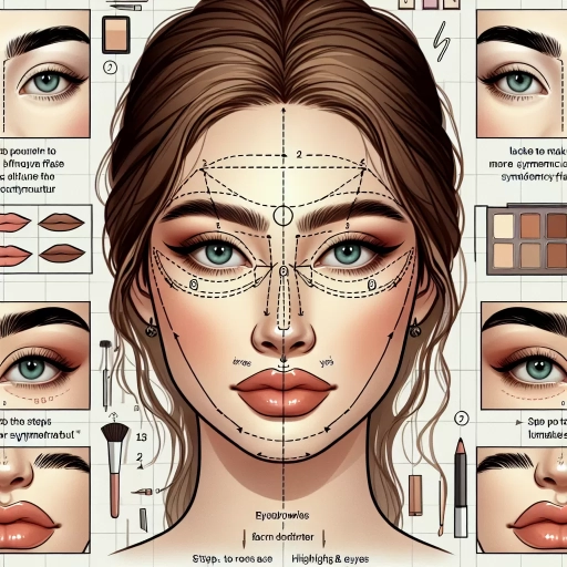 how to make face more symmetrical
