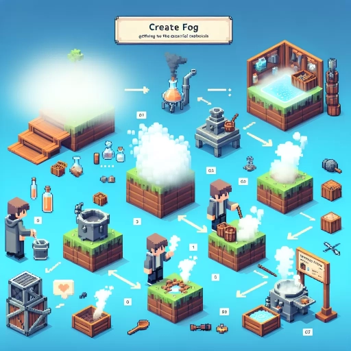 how to make fog in infinity craft