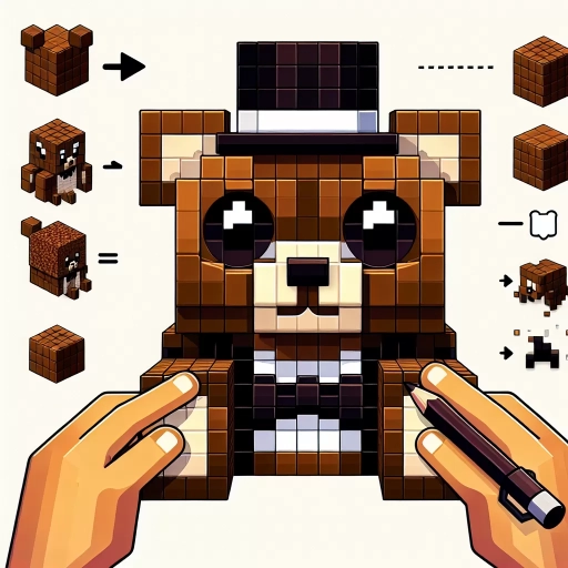 how to make freddy fazbear in infinite craft