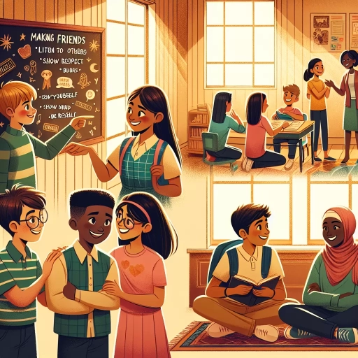 how to make friends at school