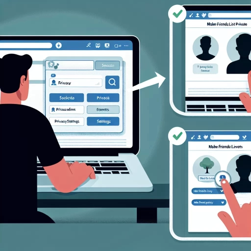 how to make friends list private on facebook