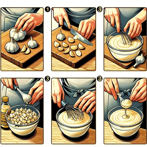 how to make garlic mayo