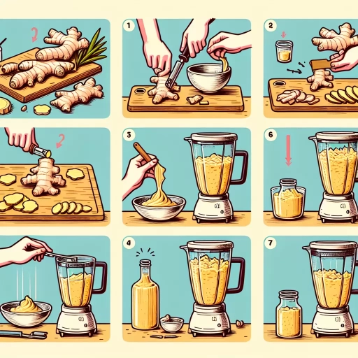 how to make ginger paste