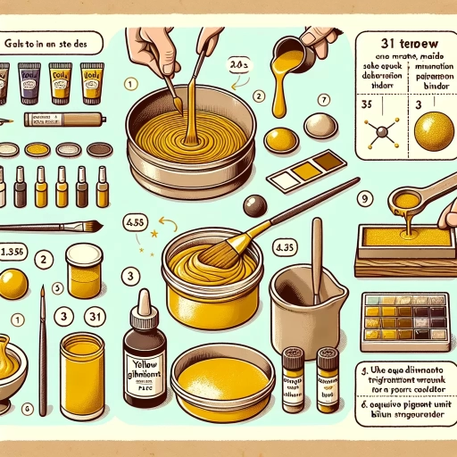 how to make gold paint