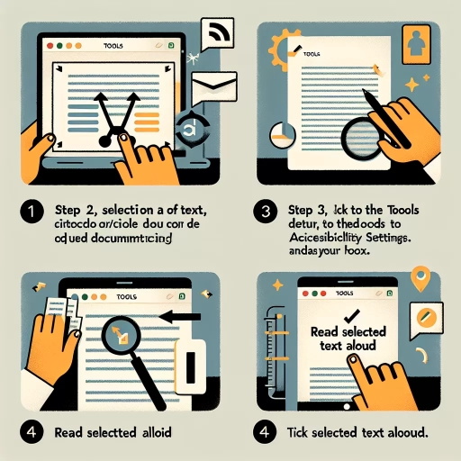 how to make google docs read to you