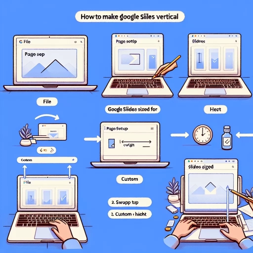 how to make google slides vertical