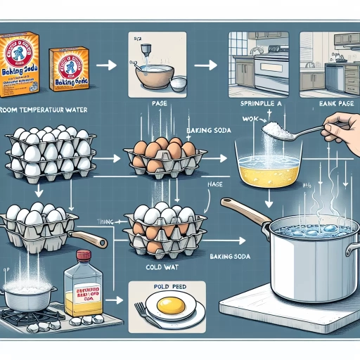 how to make hard-boiled eggs easy to peel baking soda
