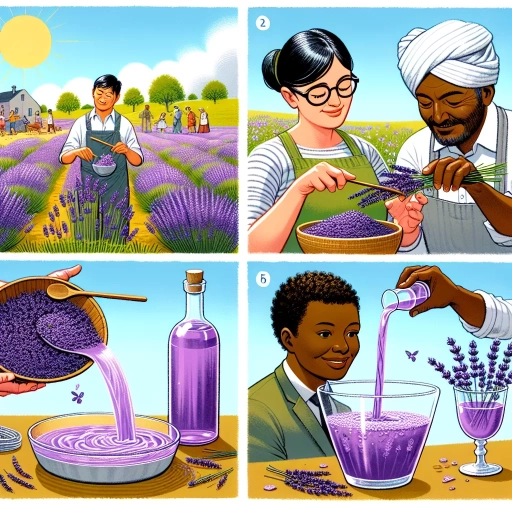 how to make lavender syrup