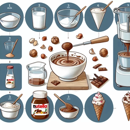 how to make nutella ice cream