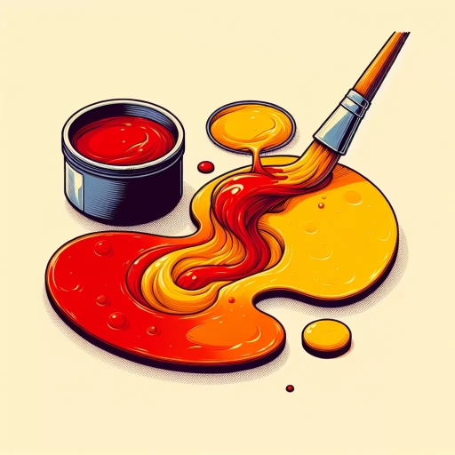how to make orange color