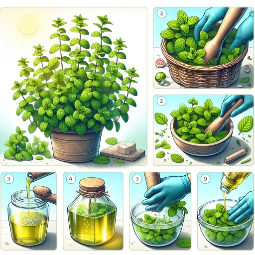 how to make peppermint oil