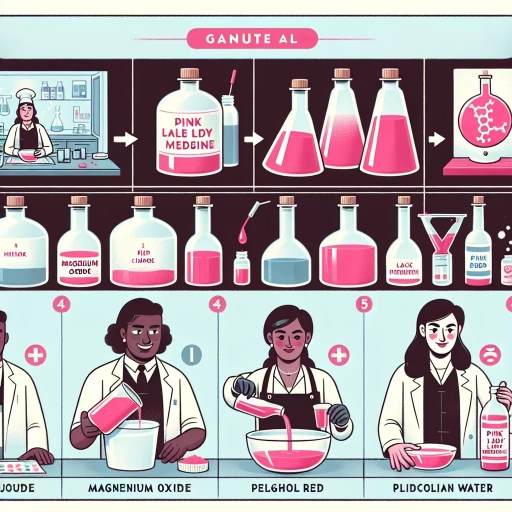 how to make pink lady (medicine)