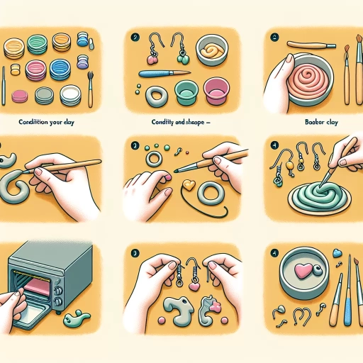 how to make polymer clay earrings