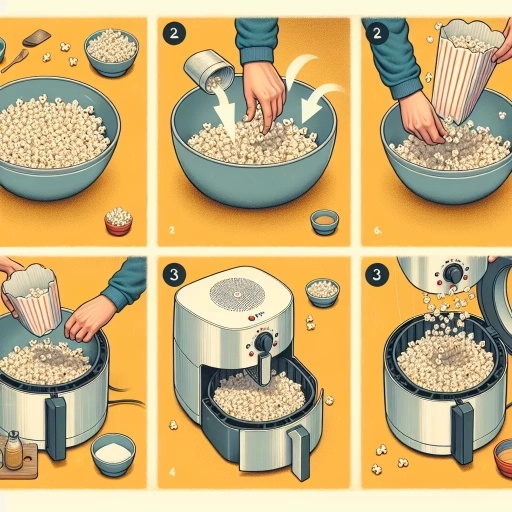 how to make popcorn in air fryer