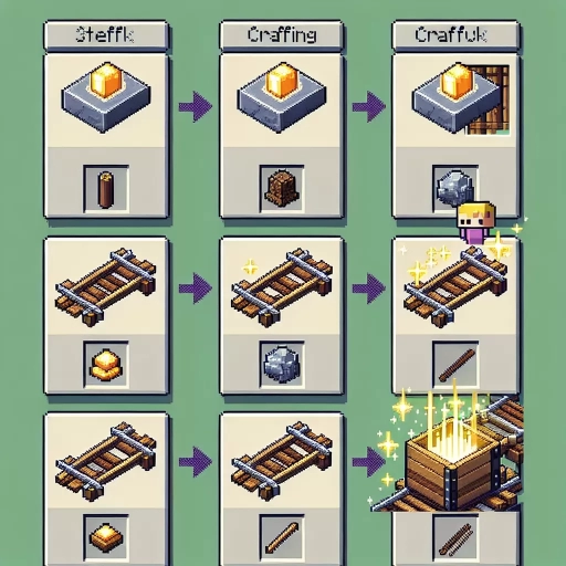 how to make rails in minecraft
