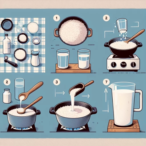 how to make rice milk