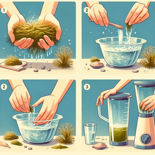 how to make sea moss gel
