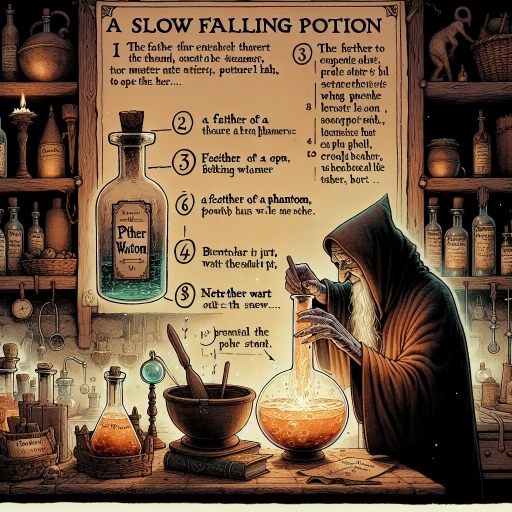 how to make slow falling potion